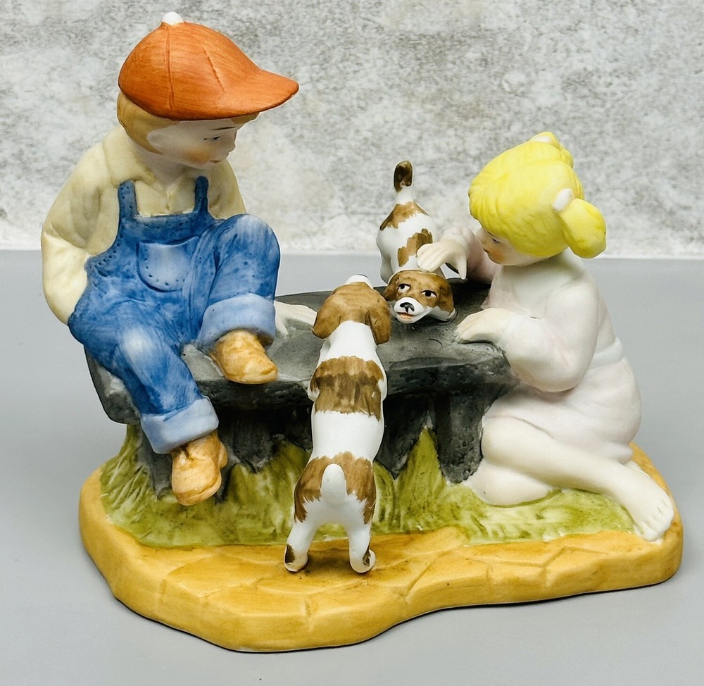 Vintage 1991 Paul Sebastian Meico Porcelain Figurine  5