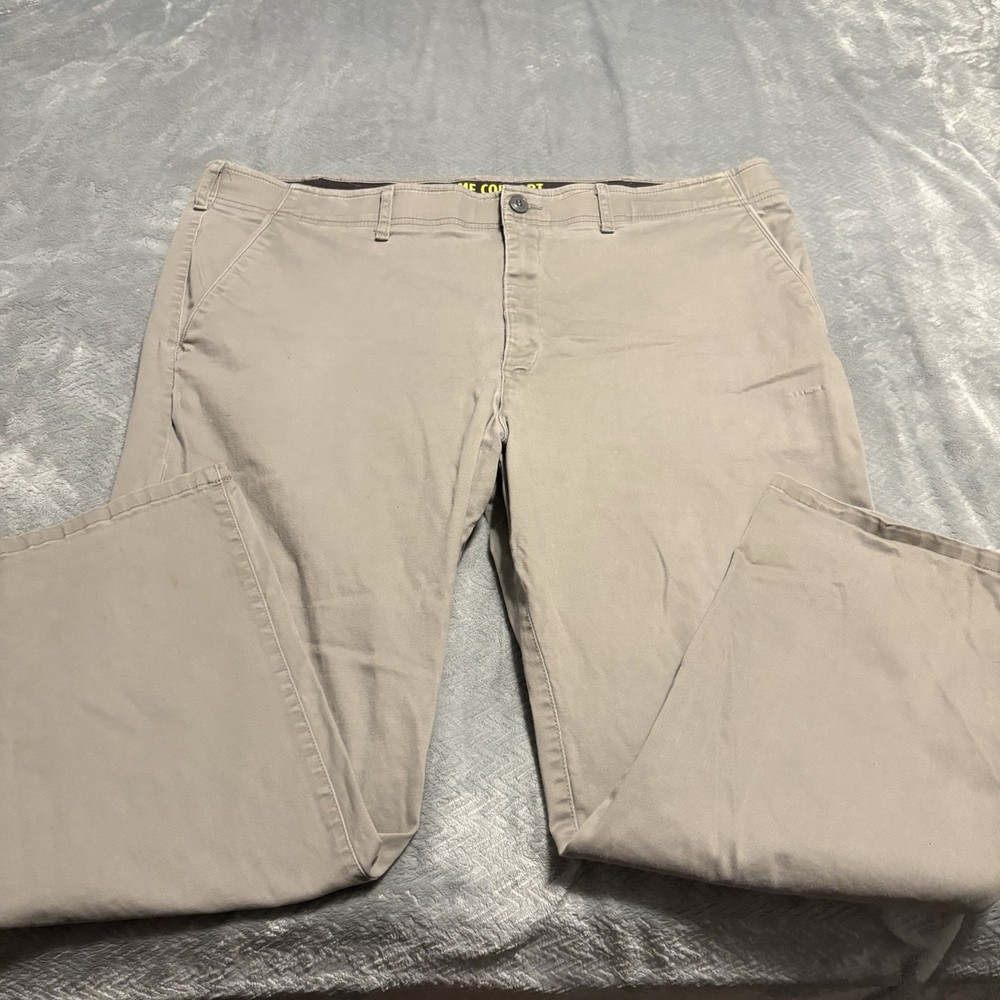 Lee Performance Extreme Comfort Straight Fit Mens Sz 46x30 Grayish Tan Pants