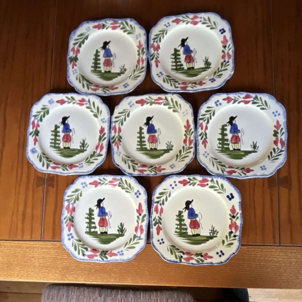 Blue Ridge Southern Pottery (French Peasant) Sandwich Plates