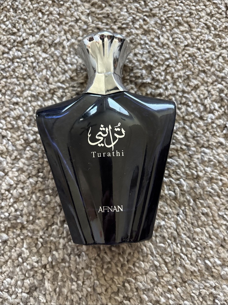 Afnan Turathi Blue Eau de Parfum Spray for Men, 3.0 Fl. Oz