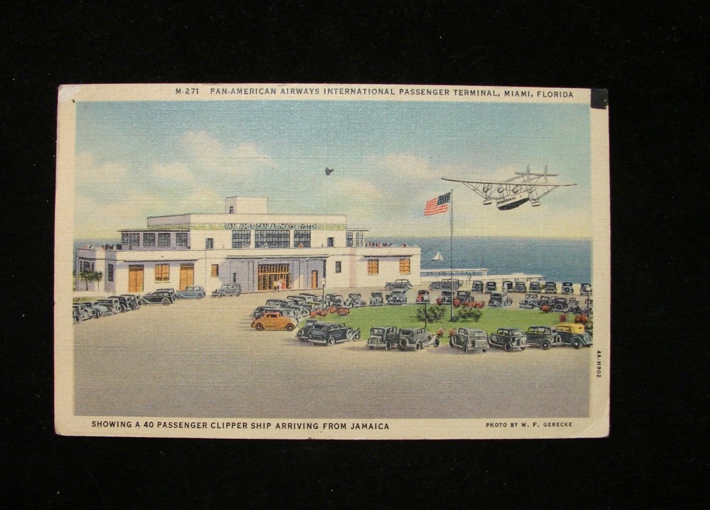 Linen Postcard 