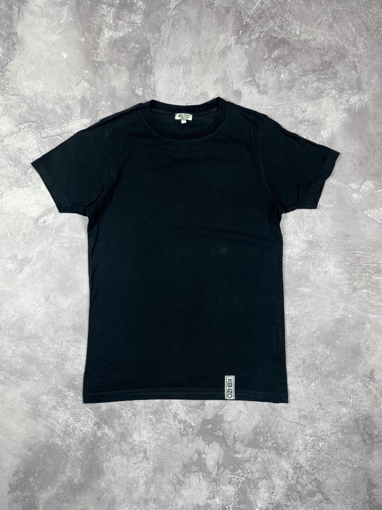 Kenzo T-shirt Crew Neck Essential Slim Fit Black Size XS