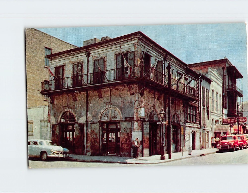 Postcard The Old Absinthe House on Bourbon Street French Quarter of New Orleans-image