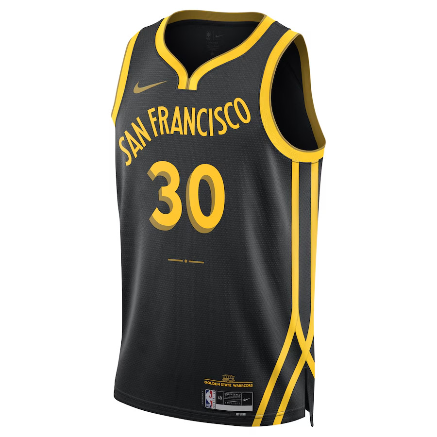 Stephen Curry Golden State Warriors Nike 2023/24 Swingman Jersey Men's Size L