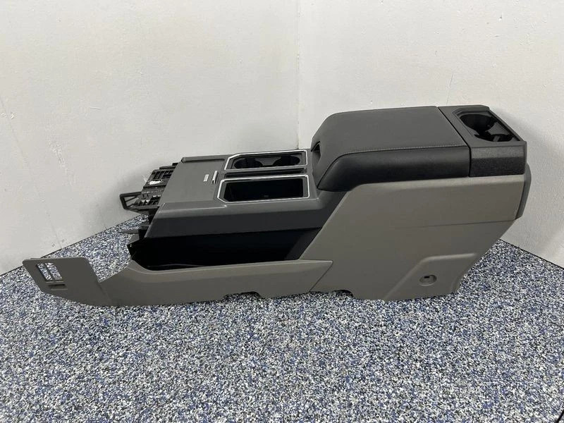 2017-2020 Ford F150 Front Floor Center Console Assembly Black OEM