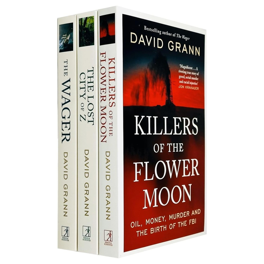 David Grann 3 Books Collection Set - Non Fiction - Paperback