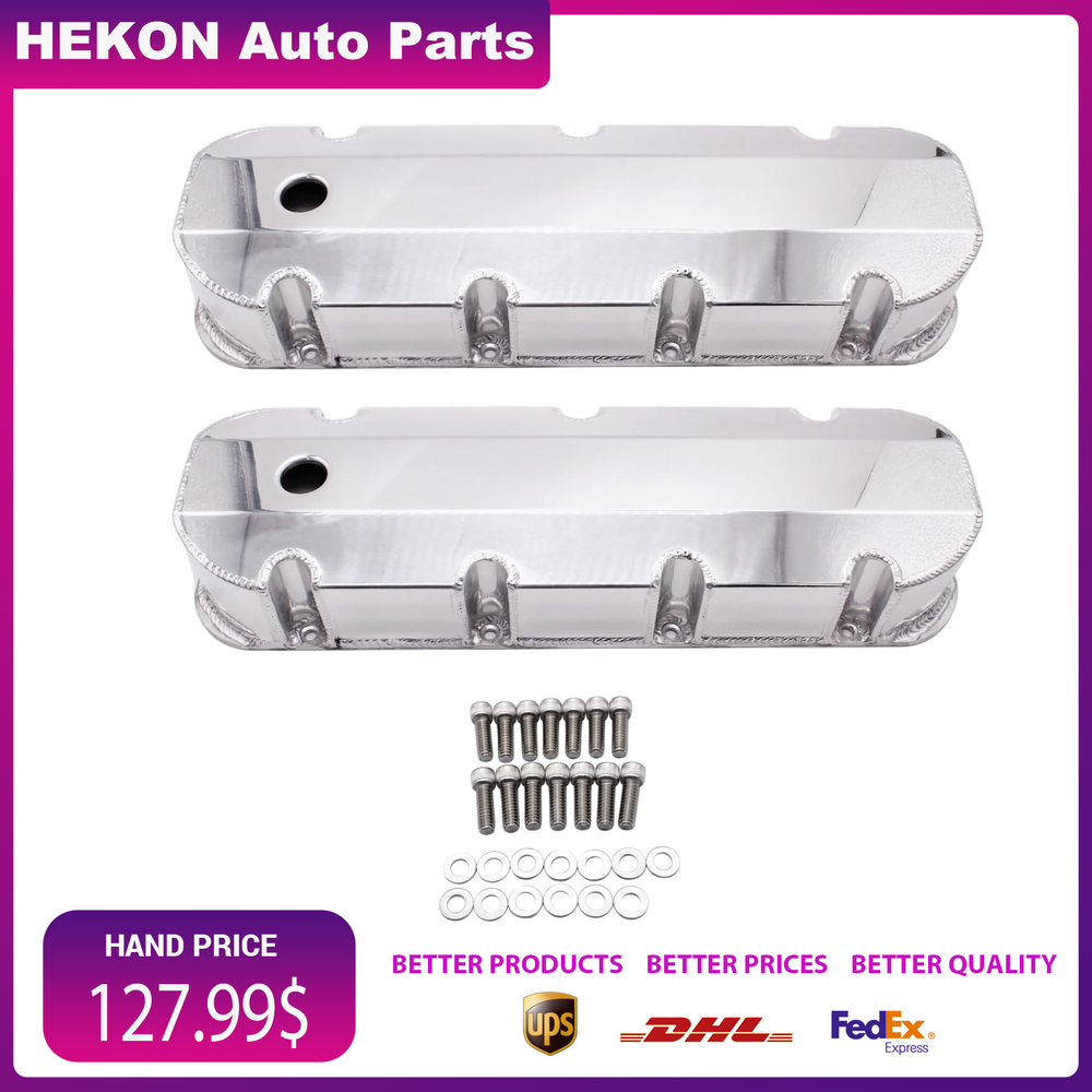 Fabricated Aluminum Tall Valve Cover Fit For Big Block Chevy BBC 396 427 454 502