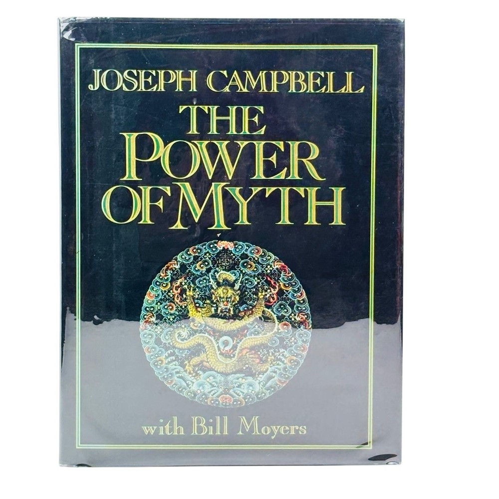 The Power of Myth Joseph Campbell 1988 First Edition Mythology Doubleday
