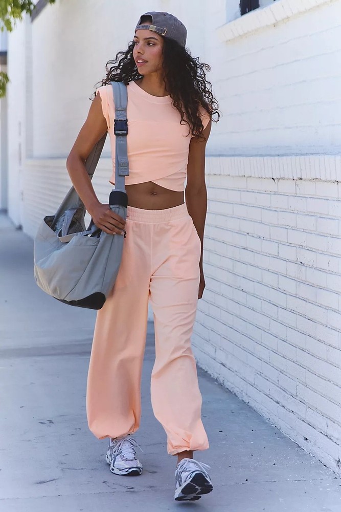 Freepeople Hot Shot Crossover Set Color Pina Colada