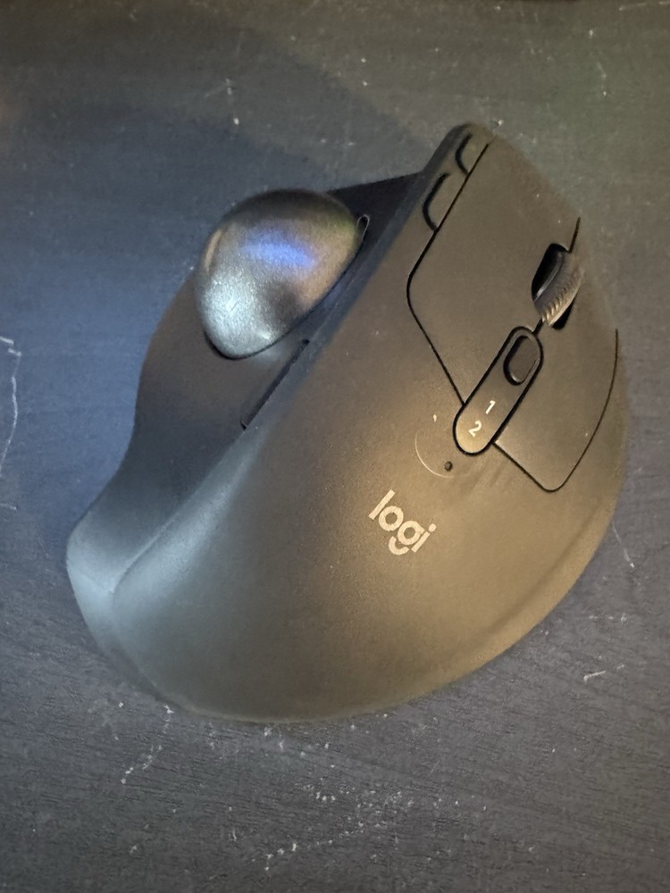 Logitech MX Ergo Wireless Trackball Mouse for Precision and Comfort