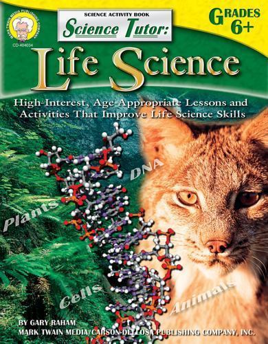 Life Science, Grades 6 - 8 (Tutor Series) by Raham, Gary, Good Book