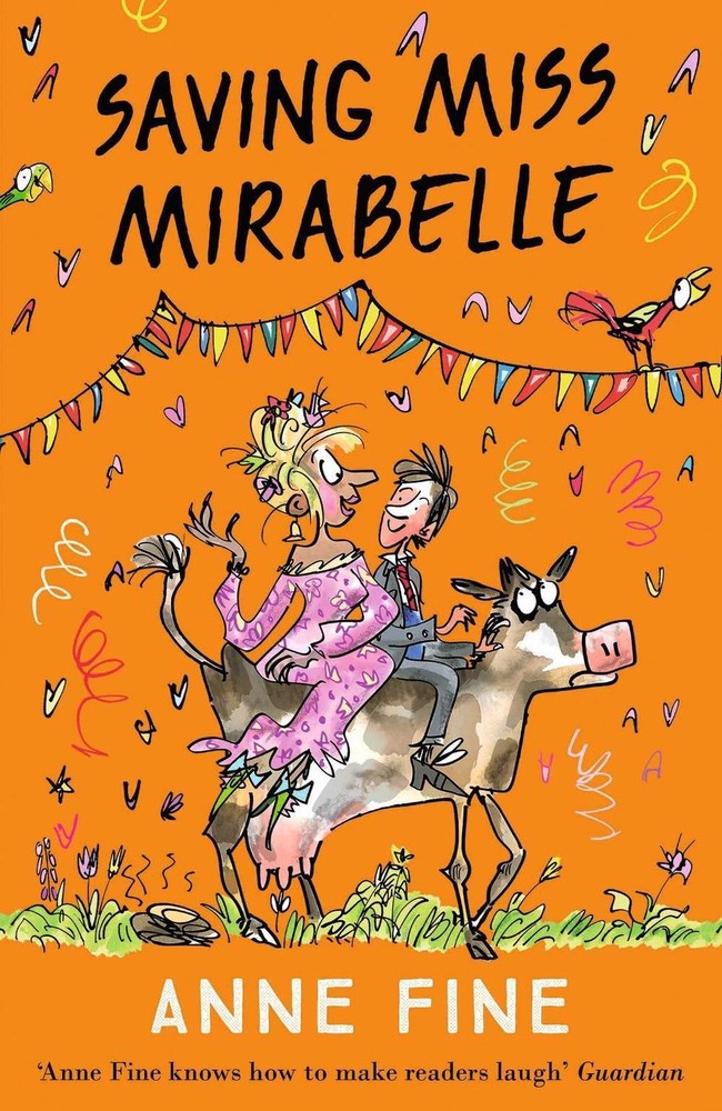 Saving Miss Mirabelle by Anne Fine (English) Paperback Book