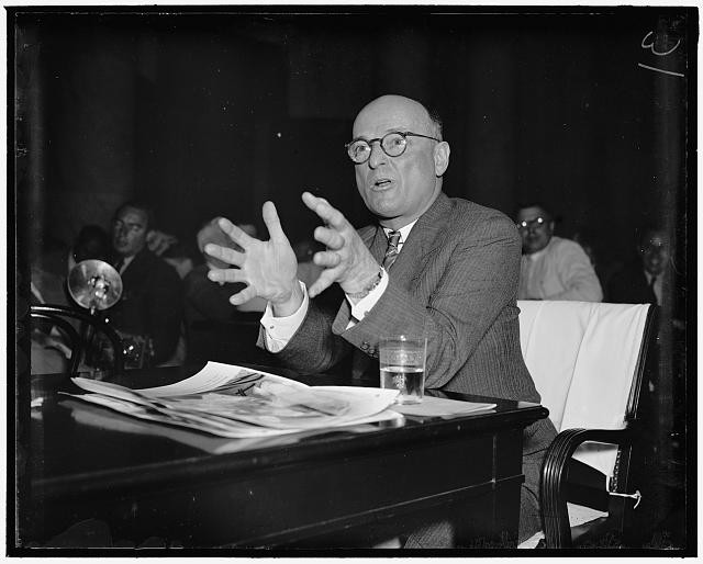 Washington DC Tom Girdler 1937 Senate Committee Testimony Republic Steel
