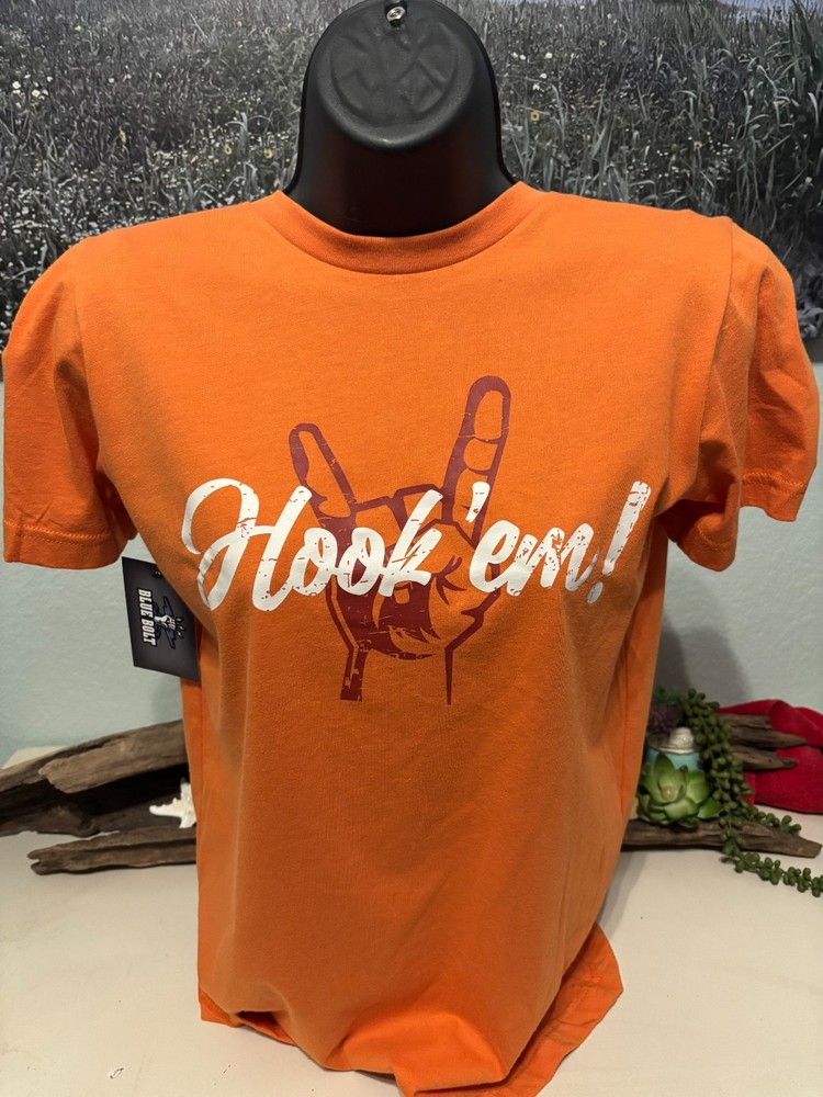 Texas Longhorns Men's and Women's Hook 'Em Shirt
