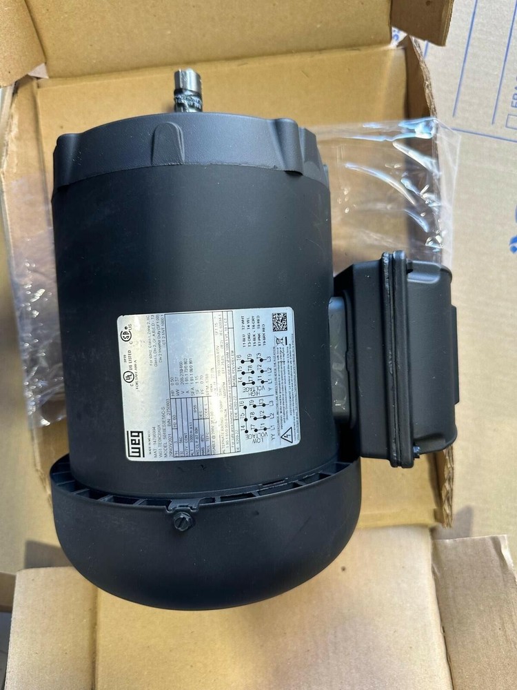Weg 5018Es3E56C-S Wegmotor Motor 0.5Hp 4P 56C Wcf2