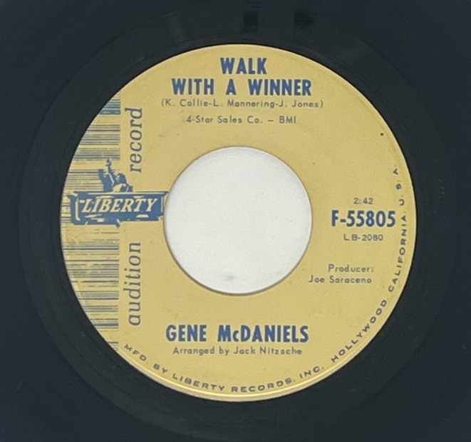 45/7in-Gene McDaniels-