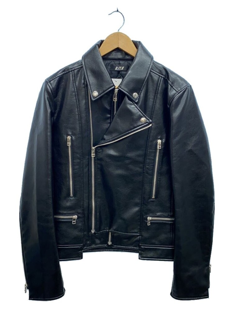 D.Tt.K Double Riders Jacket/M/ Leather/Blk 21901