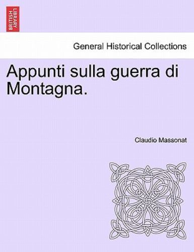 Appunti sulla guerra di Montagna., Like New Used, Free shipping in the US