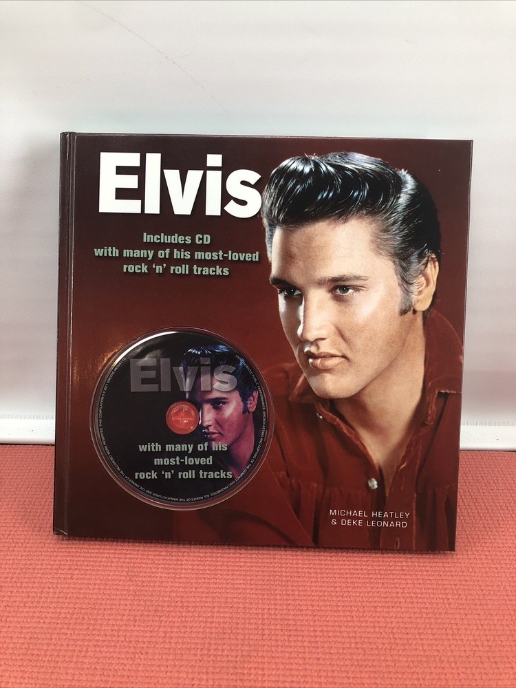 Elvis by Michael Heatley (2011, Hardcover)includes CD with many of his tracks