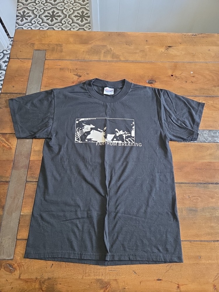 VTG 2002 Far From Breaking Identity Shirt S 2 Sided Youngblood Small FFB Hc Sxe