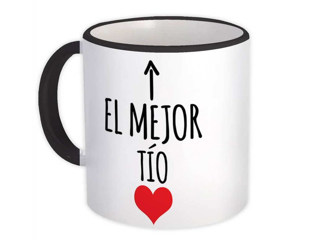 Gift Mug : El Mejor Tio Uncle Love Family Spanish Espanol Christmas Birthday