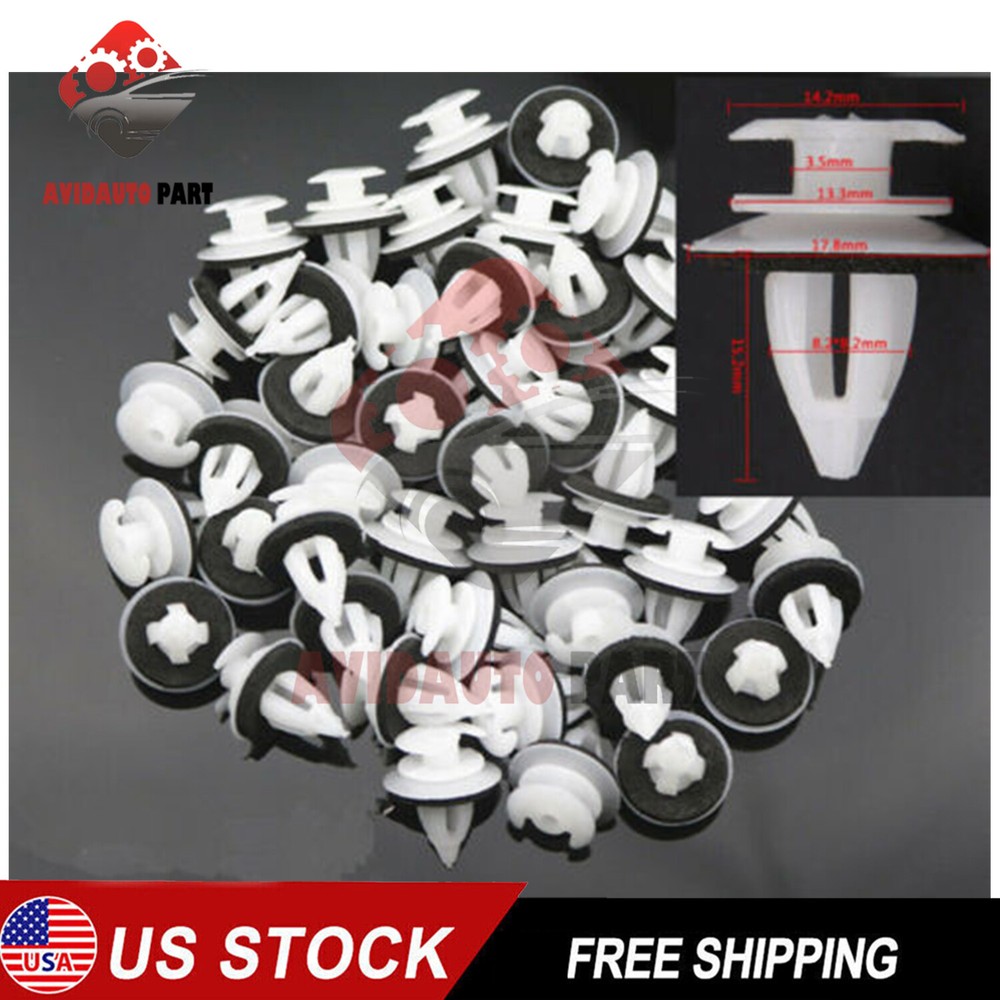 100X Door Panel Clips For BMW 325i 325Ci 330i 525i 530i 328i 318is 528i 740i