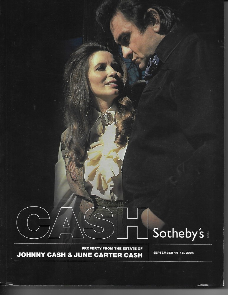 Property from the Estate of Johnny Cash & June Carter Cash September 14-16, 2004