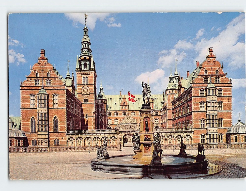 Postcard Frederiksborg Castle Denmark