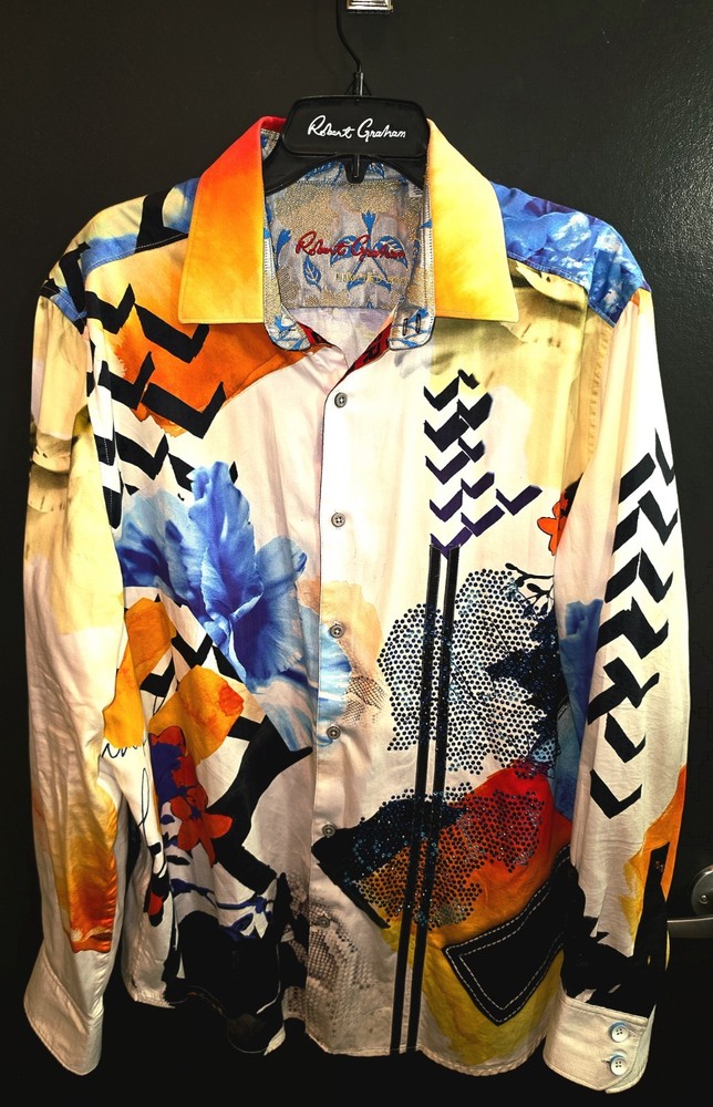 Rare Robert Graham Limited Edition- 2XL- Classic-Fit  (#55)