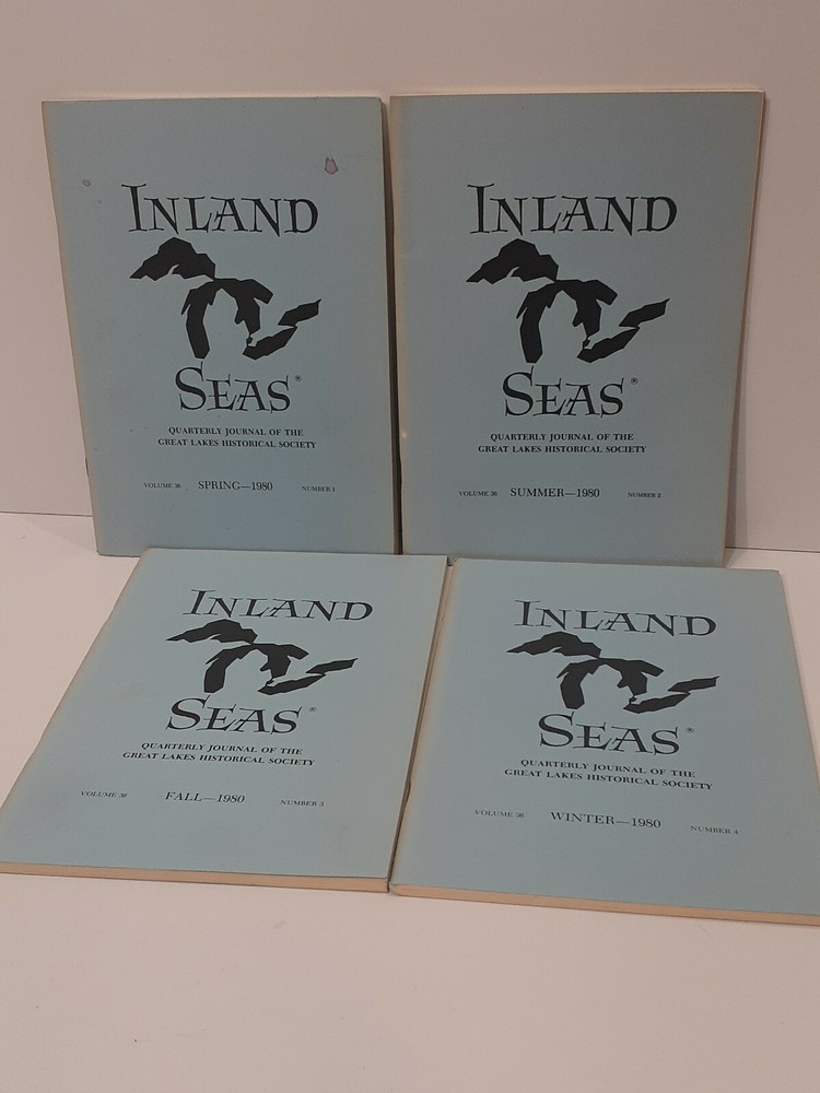 Inland Seas Quarterly Journals of Great Lakes Historical Society 1980 Full Year