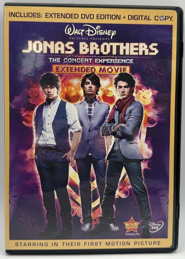 Jonas Brothers The Concert Experience Two-Disc Extended DVD Edition 2009