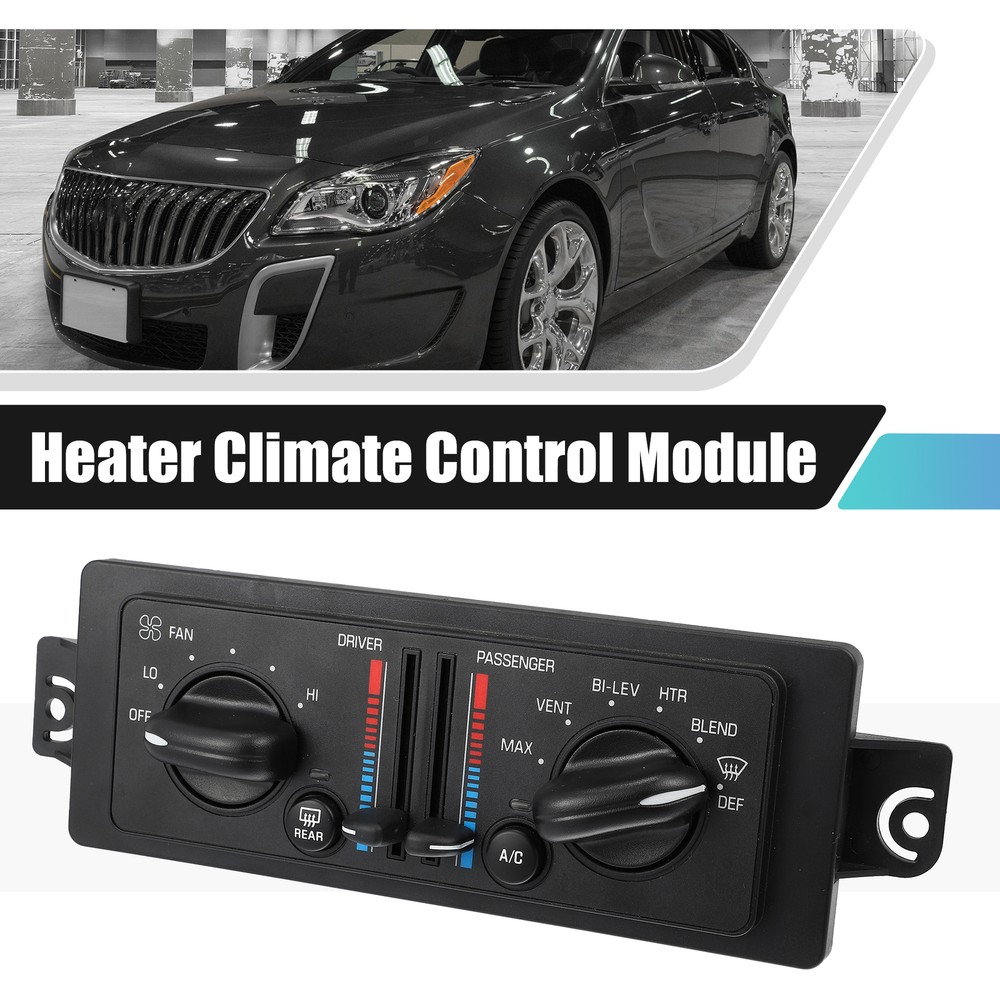 Car Climate Control Switch Panel 10308120 1572734 AC Dual Control for Buick