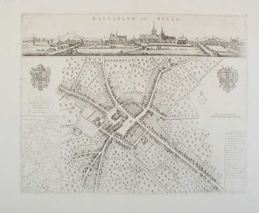 City map of Bailleul