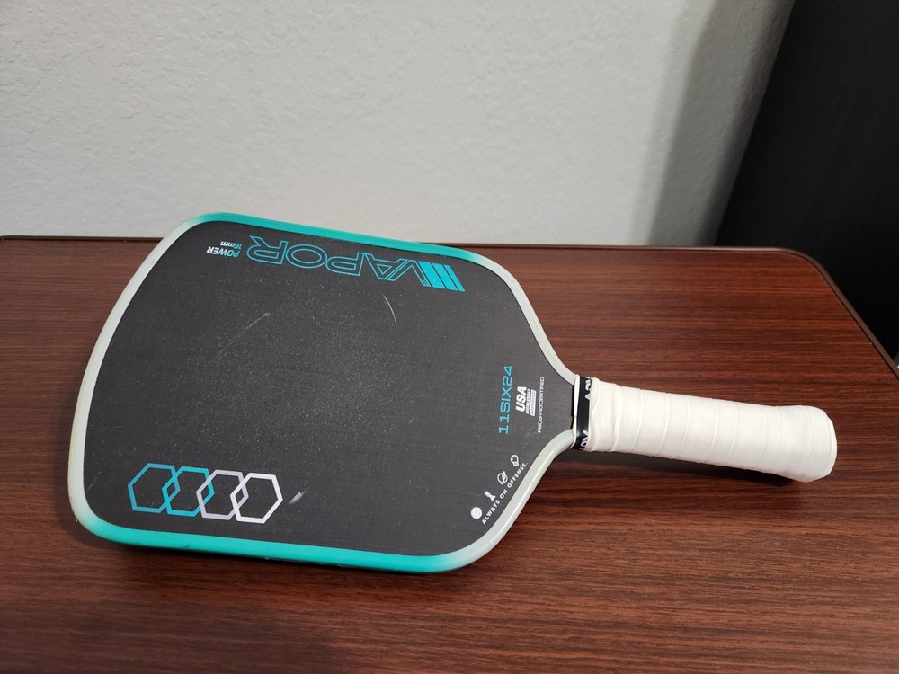 11six24 Vapor Power Pickleball Paddle 16mm With Cover - USED