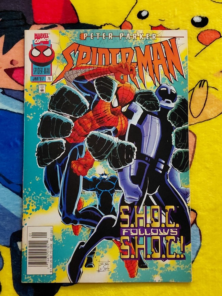 Spider-Man Vol. 1 #76, subtitled 