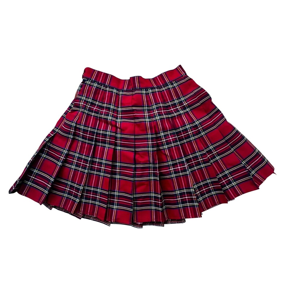 Plaid Skirt | Lined | NWOT | Red Plaid | SZ 4-6