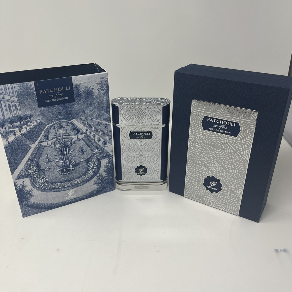 AFNAN PATCHOULI ON FIRE EAU DE PARFUM SPRAY UNISEX 2.7 Oz / 80 ml