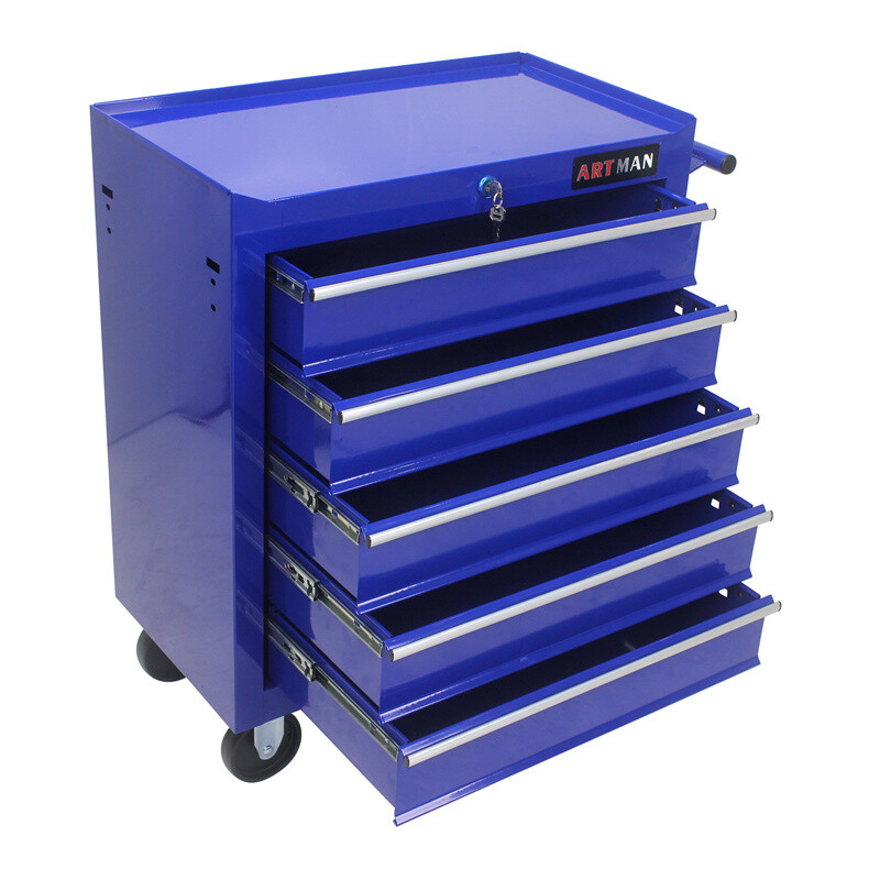 5-Drawer Rolling Tool Chest Garage Storage Cabinet with Wheels