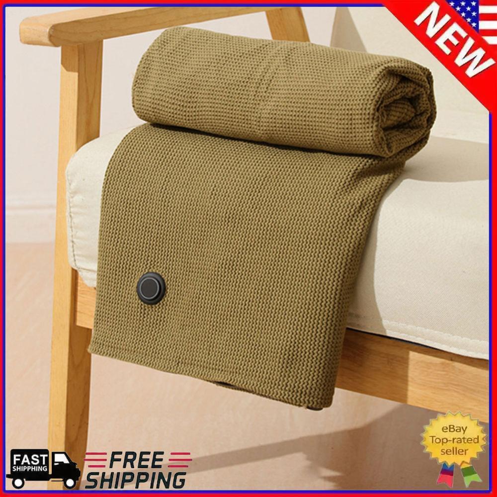 Wearable USB Electric Heated Blankets 3 Heating Levels with 5000mAh Power Bank