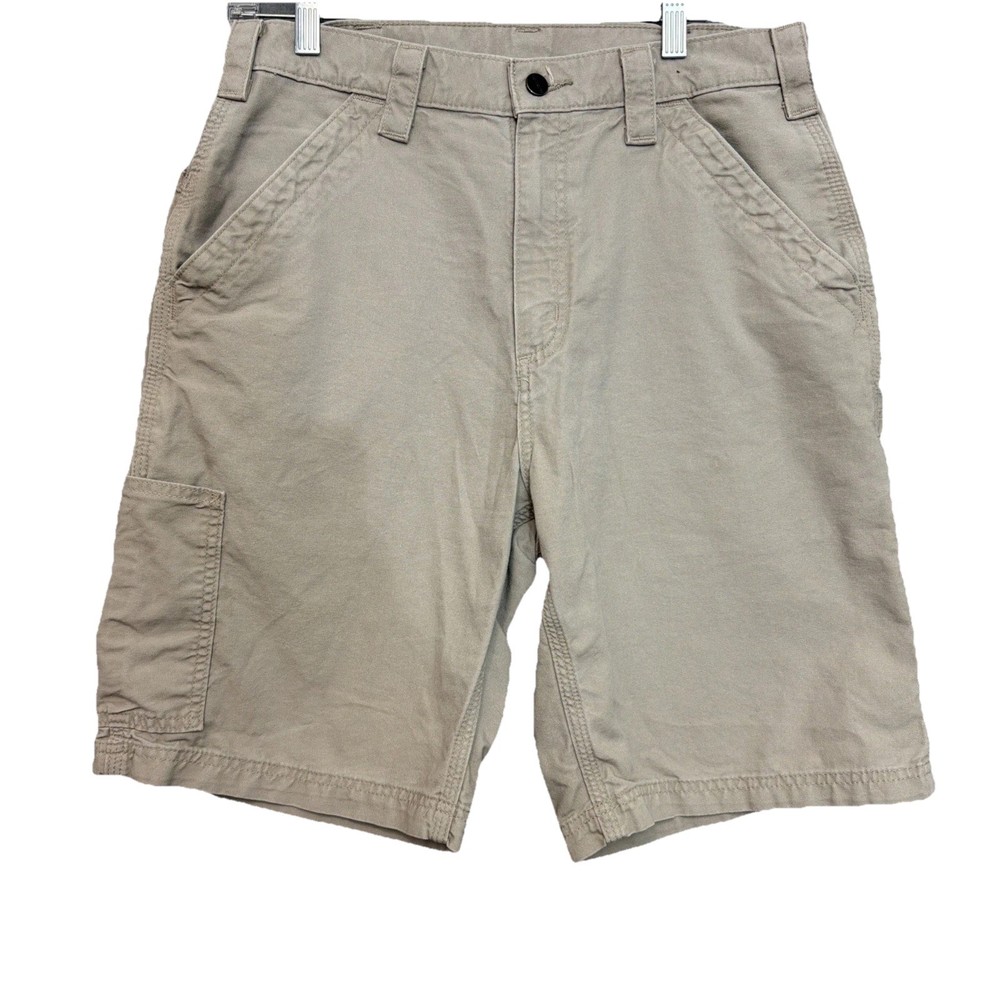 Carhartt Carpenter  Shorts Mens Size 32actual Sz (30) TAN Workwear Rugged
