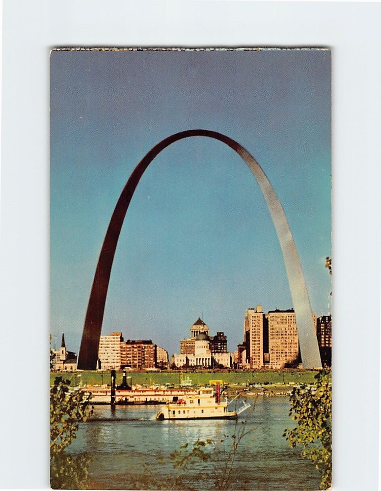 Postcard Gateway Arch St. Louis Missouri USA