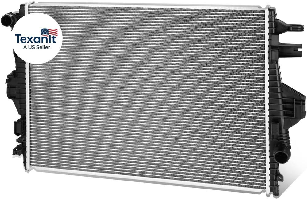 Radiator Compatible with 2011-2018 Porsche Cayenne, DPI 13551 Factory Style 1-Ro