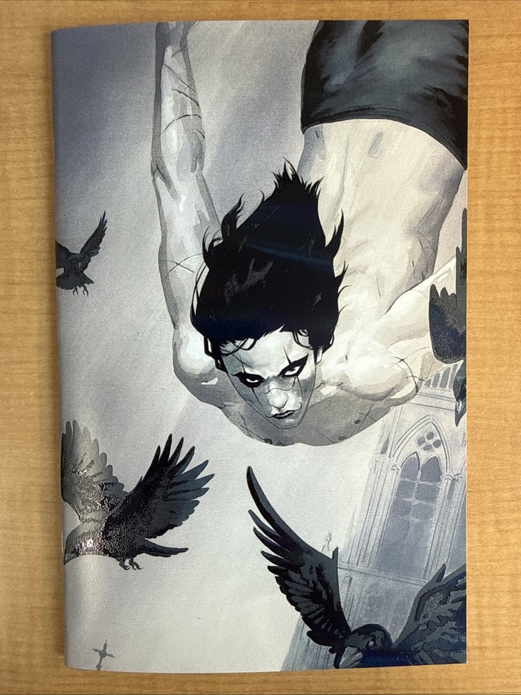 The Crow #1 - Federico Mele EMBOSSED VIRGIN Megacon 2026 LTD 50 w/COA • NM/M