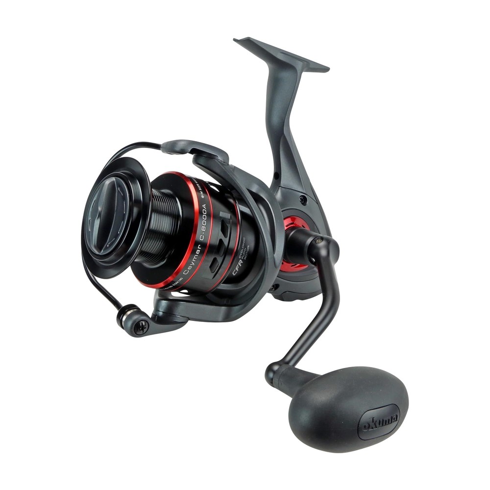 Okuma Ceymar A Series Flite Drive Lightweight 8BB Spinning Reel, C-8000A, Gun...