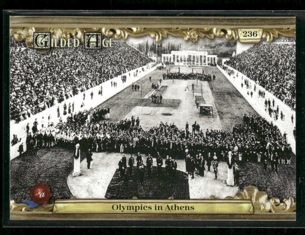 2023 Historic Autographs Gilded Age #236 Olympics in Athens