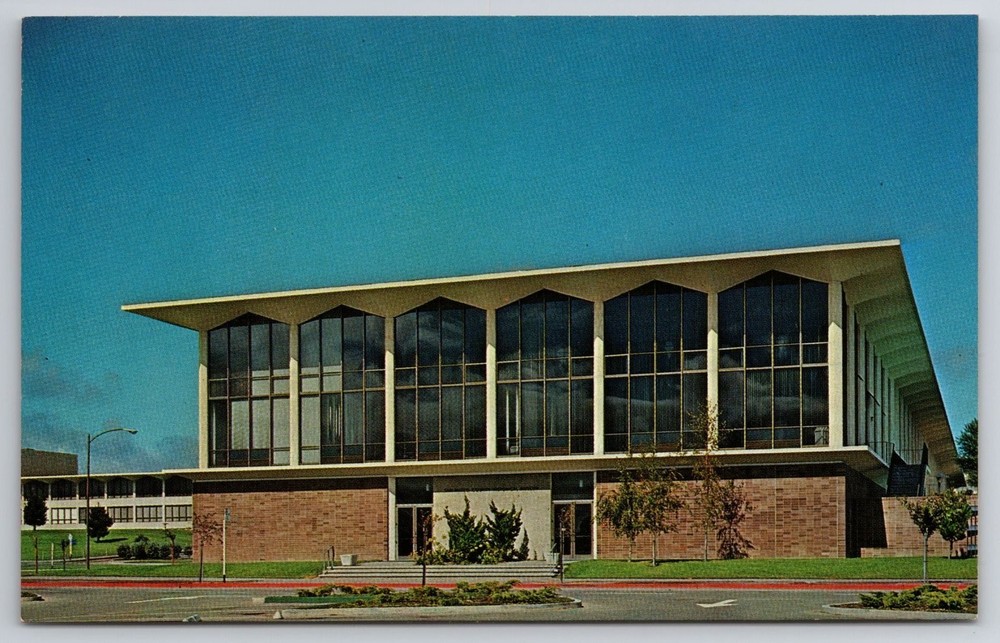 San Mateo County Historical Museum Postcard College of San Mateo California