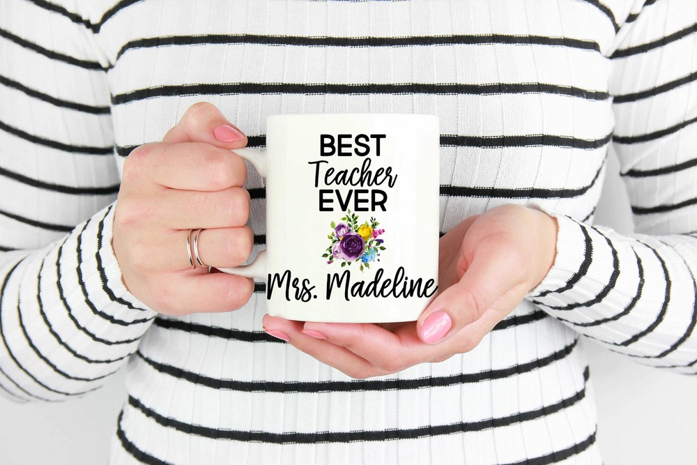 Personalized Teacher Mug Funny Teacher Mug Gift For Teacher Best Teacher Funny