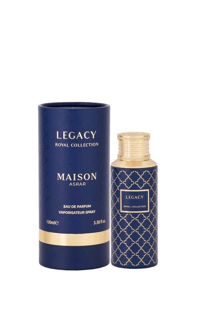 Maison Asrar Legacy Royal Collection Eau de Parfum Spray 100ml Citrus Vanilla