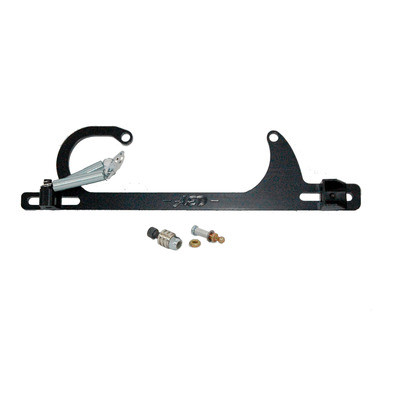 Advanced Engine 6600BK, Kit Black Aluminum Chevy Throttle Cable & Spring Bracket