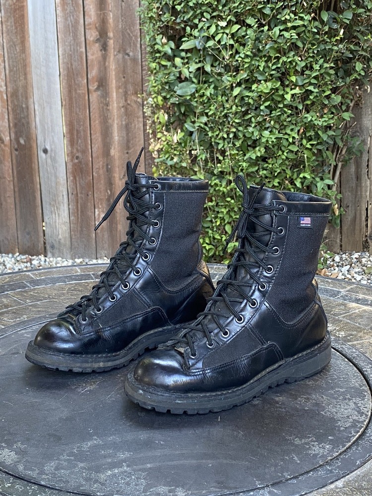 Danner Acadia GTX Black Leather Combat Boots for Men Size 7 D USA Made 21210-image